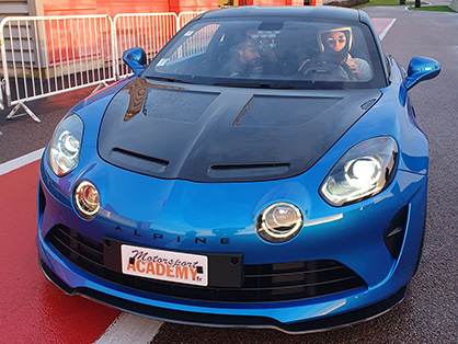 Alex Portal en Alpine A110R