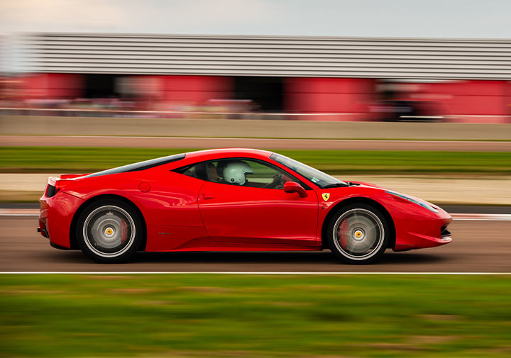 Ferrari sur circuit