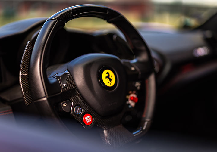 Volant de Ferrari